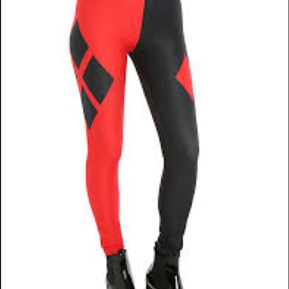 DC Comics Harley Quinn Cosplay Leggings